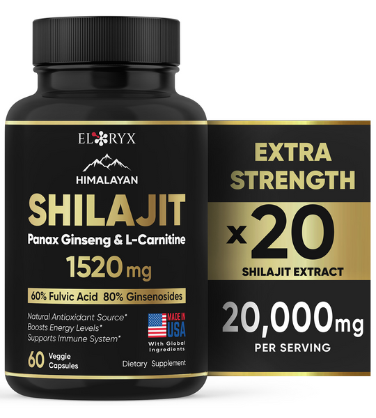 Eloryx Himalayan Shilajit Supplement